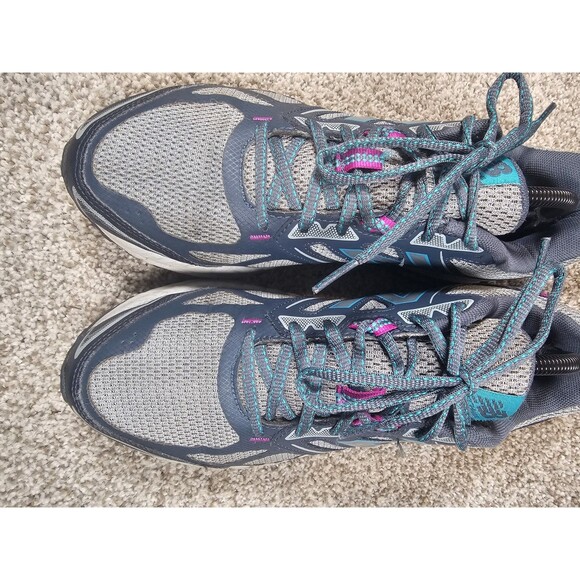 New Balance Womens 412 V3 WTE412G3 Gray Running Shoes Sneakers Size 10 B - Picture 3 of 10